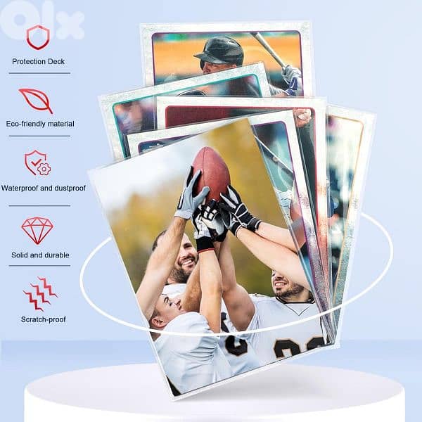 Card Sleeves - pack of 100 - clear 1