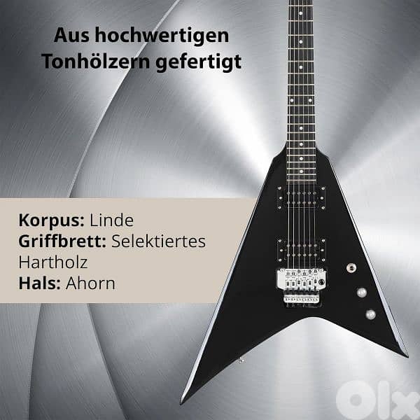 Rocktile Flying V guitar 2