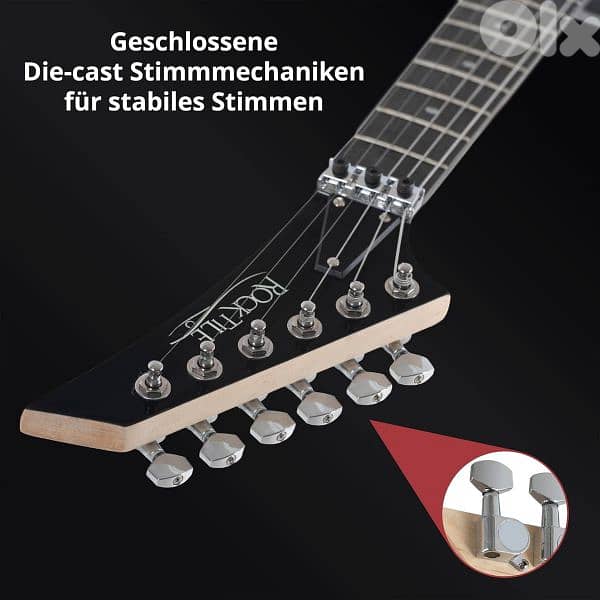 Rocktile Flying V guitar 4