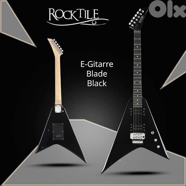 Rocktile Flying V guitar 8