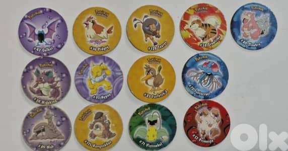 Pokemon Pogs