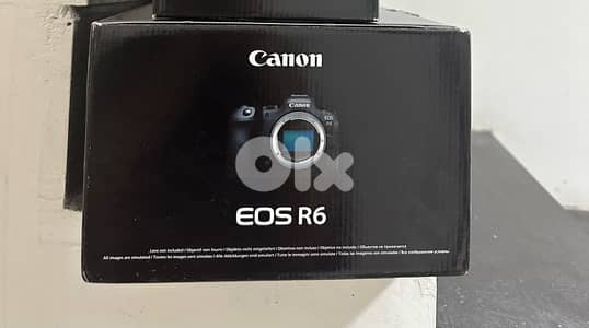 canon eos r6, body