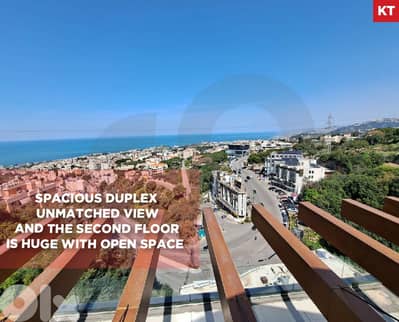 Spacious Duplex with unmatched view ,Mtayleb/مطيلب REF#KT134166