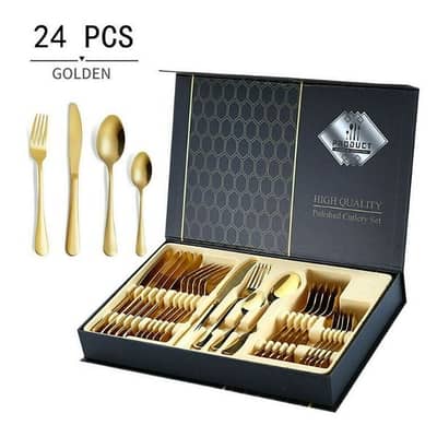 Cutlery Set (Golden)