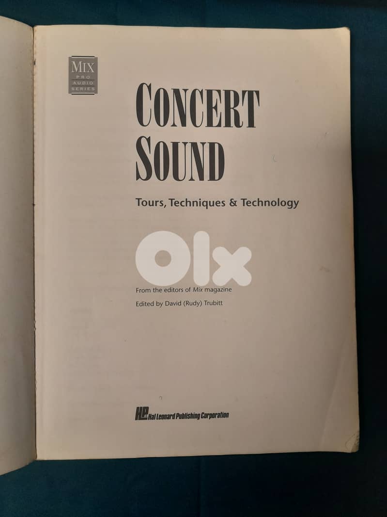 Concert Sound Tours Techniques & Technology 3