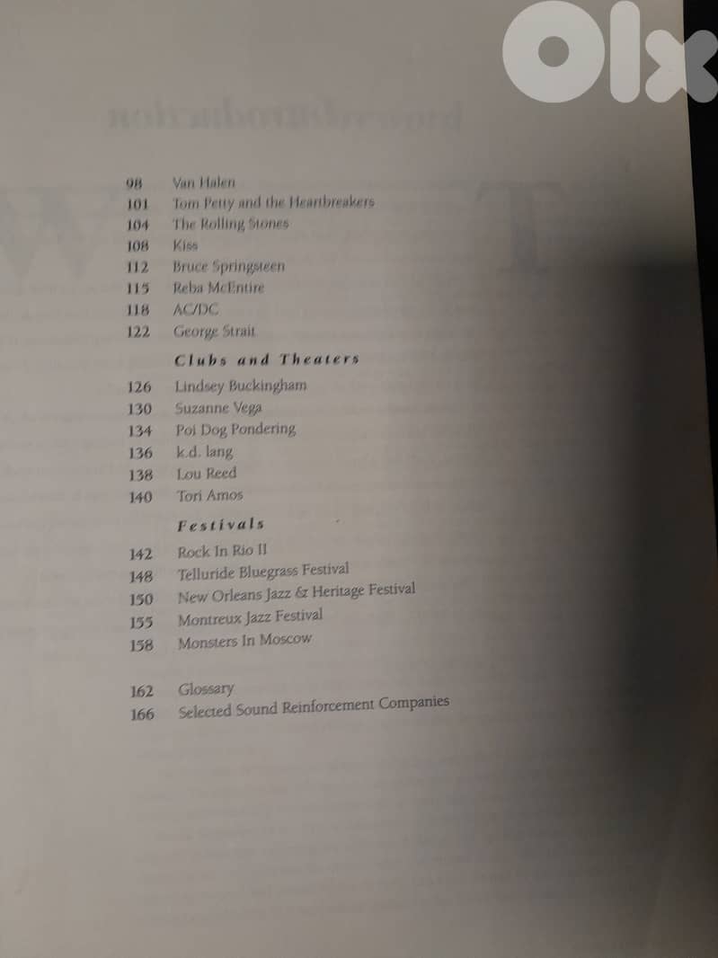 Concert Sound Tours Techniques & Technology 5
