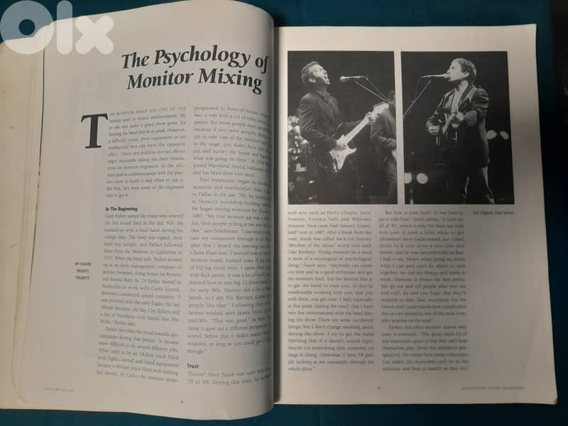 Concert Sound Tours Techniques & Technology 7