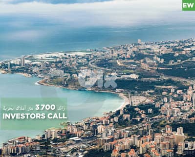 Seafront Land for Sale/Maameltein/أرض/ معاملتين/ REF#EW135016 !