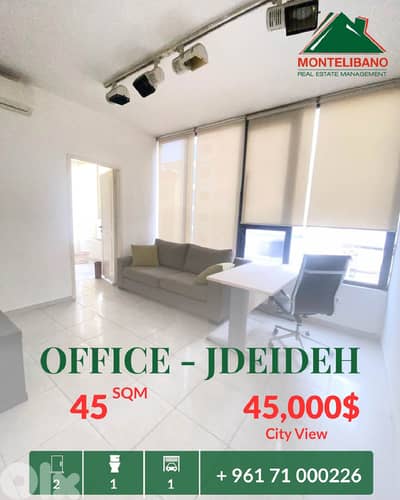45 sqm Office For Sale in Jdeideh جديدة with City View