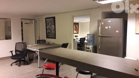 400 Sqm | Semi Furnished Office For Rent in Mansourieh|Sea View