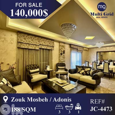 JC-4473 / Apartment for Sale in Zouk Mosbeh, شقة للبيع في زوق مصبح