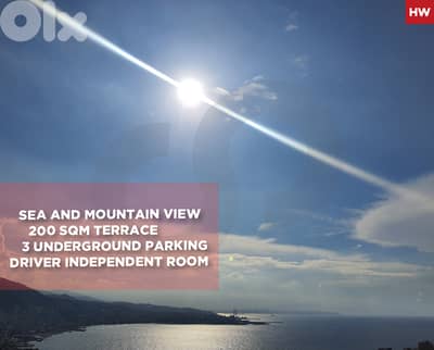 Sea and Mountain View , Maid's room , Adma /أدما REF#HW135100