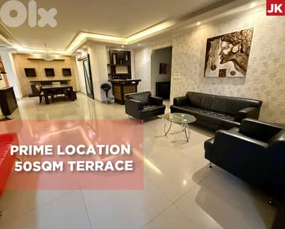 Prime Location , 50sqm Terrace, Hazmieh/الحازمية REF#JK135103