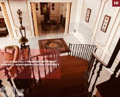 garden, terrace, pool, prime area,  Broummana/برمانا REF#HI135101