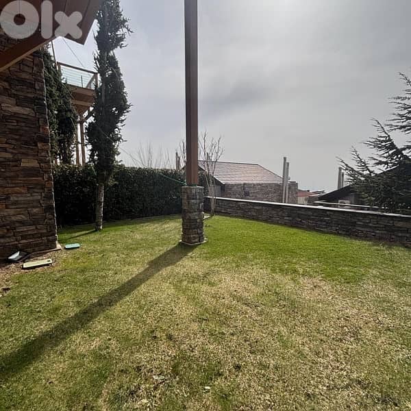 270 Sqm Chalet with 150 Sqm Garden in Faqra 9