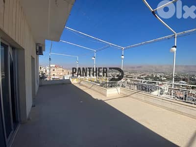 Unobstructed view Apartment for sale Zahle Ref#MK121شقة للبيع في زحلة