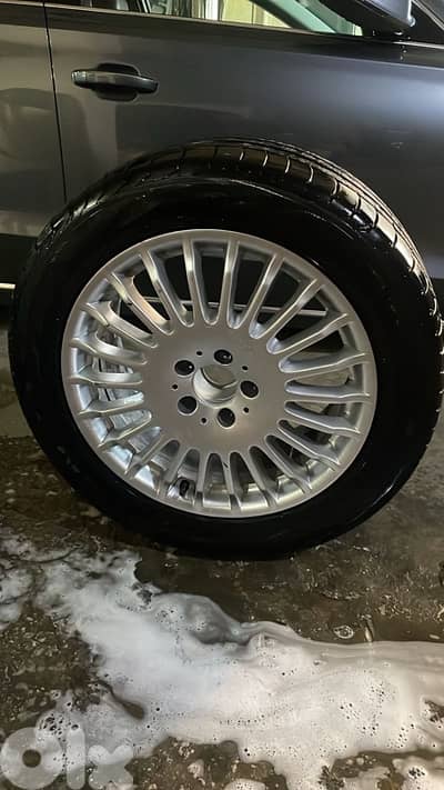 S Class Rims and Right Side Coil