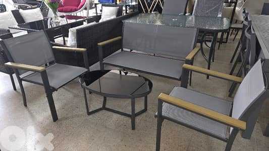 set steel طقم ستيل مع طاولة