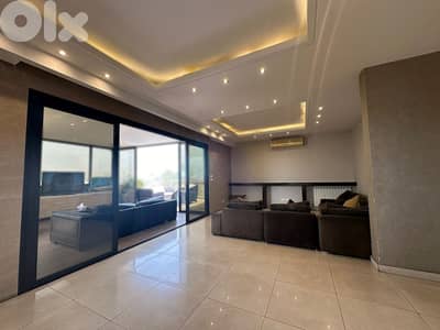 Furnished 250 m2 apartment+terrace+mountain view 4sale in Sabtieh