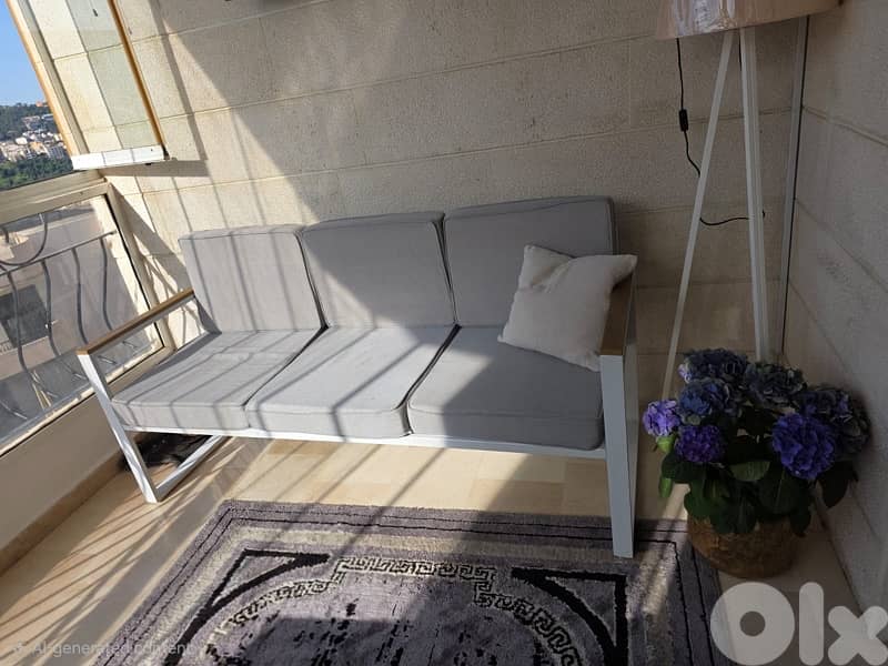 outdoor lounge set / couch with table 1