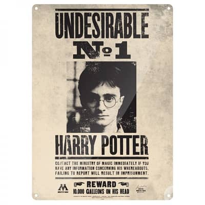 Harry Potter Tin Signs