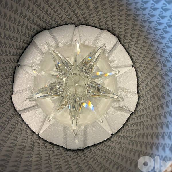 Snow Flake Candle Holder 1