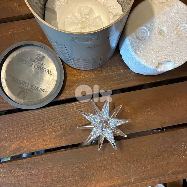 Snow Flake Candle Holder 5