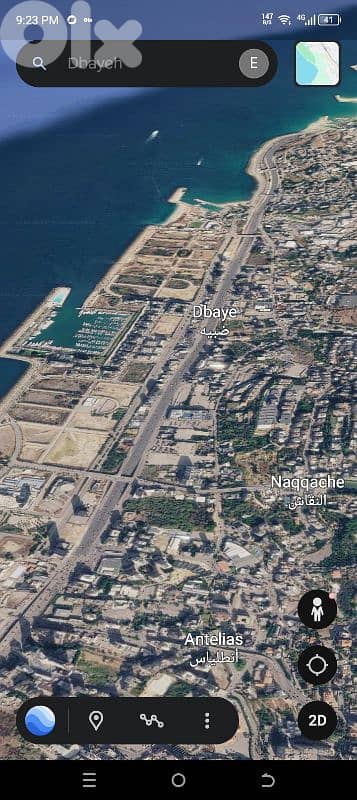 Dbayeh 1200 meters zone 30/105 Sea view 03703564