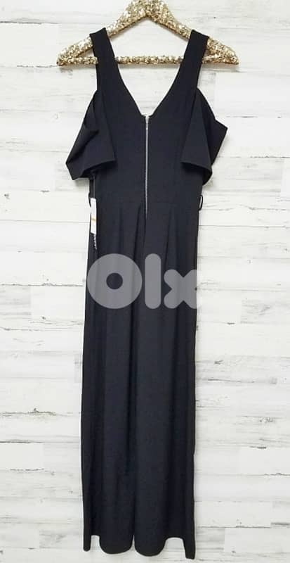 XOXO Black & White Artisanal Bloom Jumpsuit 5