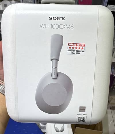Sony Wh-1000XM6 silver