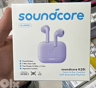 Soundcore K20i purple
