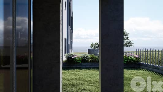 Apartment for sale in Kfaraabida/ Under construction/ Garden/ Seaview