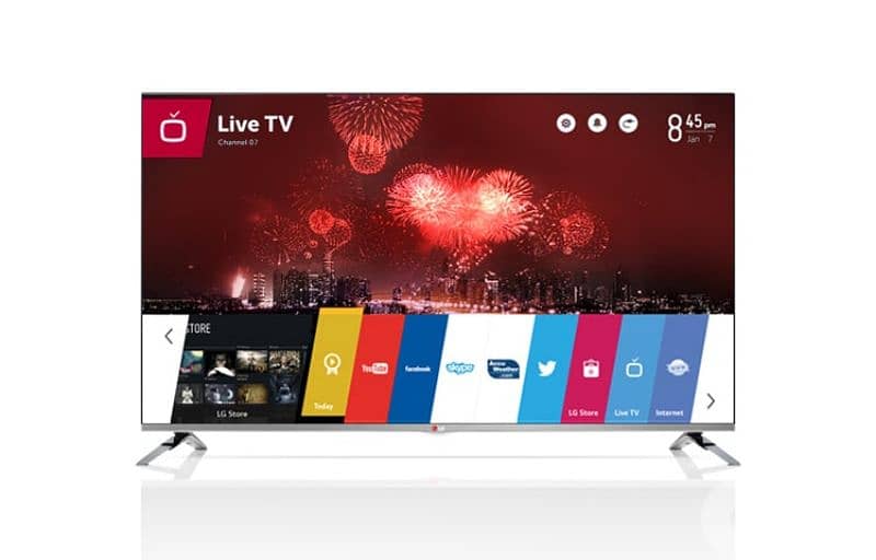 LG 50 inch Cinema 3D Smart TV featuring webOS 3