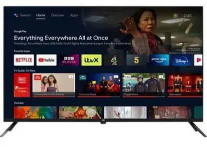 JVC Smart Google TV 55"HDR 4K UHD Framless