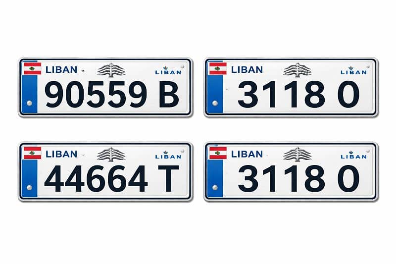 special plate numbers 4