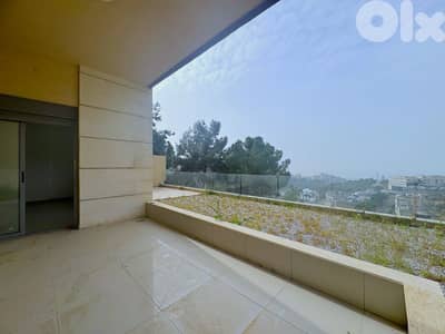 Apartment with terrace for sale in ain saadeh