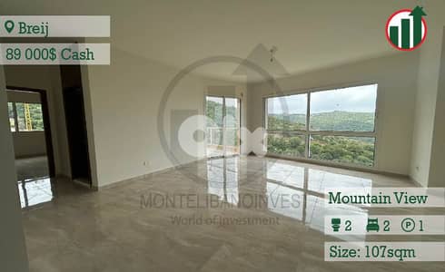 Apartment for Sale in Breij with mountain view !!