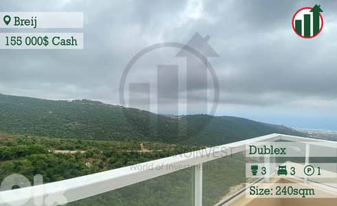 Enjoy your Terrace with Open view in Breij !!!