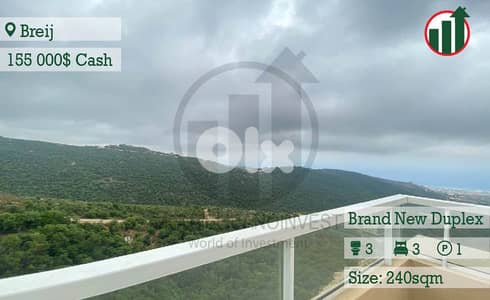 Enjoy your Terrace with Open view in Breij !!!