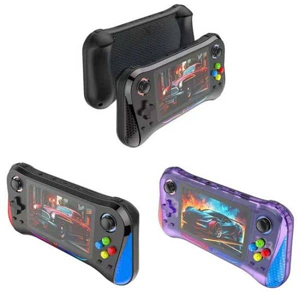 X8m Portable Handheld Game Console 4.5inch 4000mAh Double Joystick 2