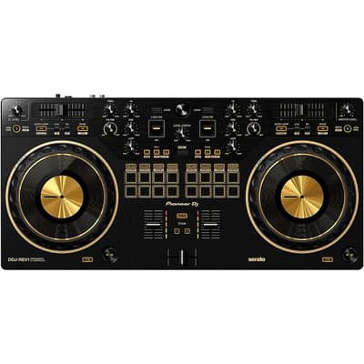 DJ DDJ-REV1-N Serato Performance DJ Controller in Limited-Edition Gold