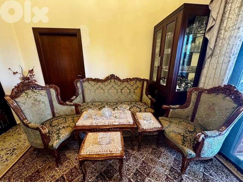 full set sofas & chairs - Louis XV 1