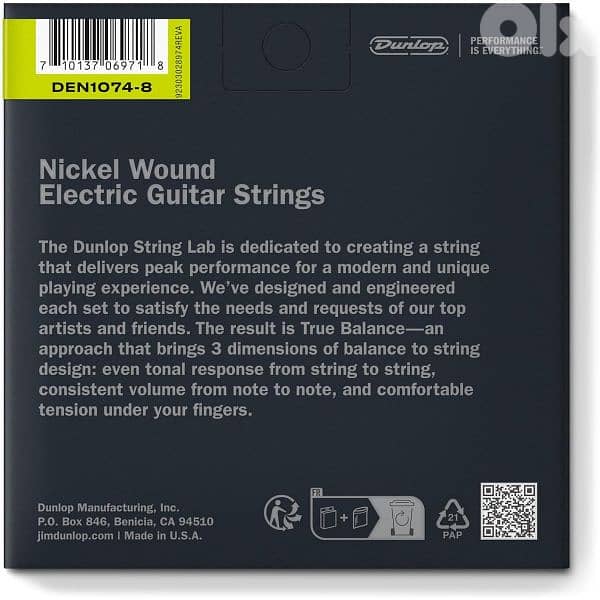 Dunlop 8 Strings Set 1