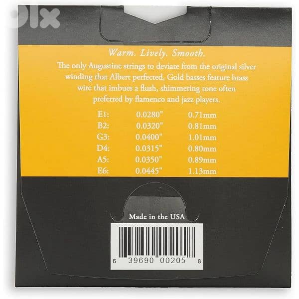 Augustine Classic Guitar Strings 1