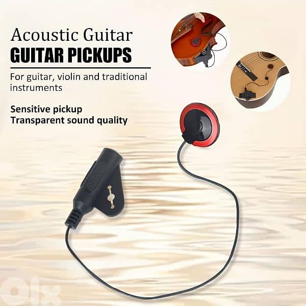 Contact Microphone - Piezo Pickup 3