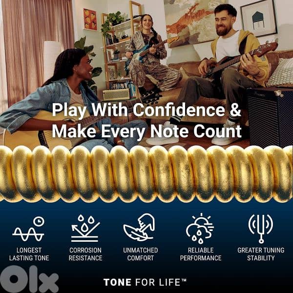 Elixir Guitar Strings - 4 Pack 4