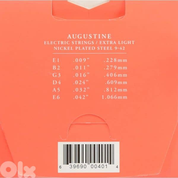 Augustine Spectra Electric Guitar Strings 1
