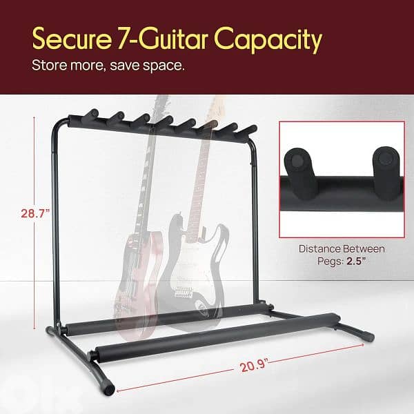 Guitar Rack - 7 Slots 5