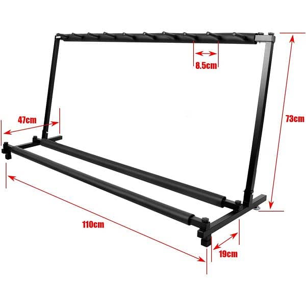 Multi Guitar Rack - 9 Slots 3