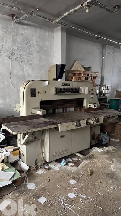 Complete Printing & Finishing Equipment for (Used)